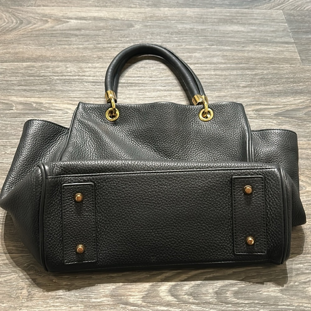Marc by Marc Jacobs Tote Bag Too Hot To Handle Bentley Black Pebbled Leather - Picture 5 of 15